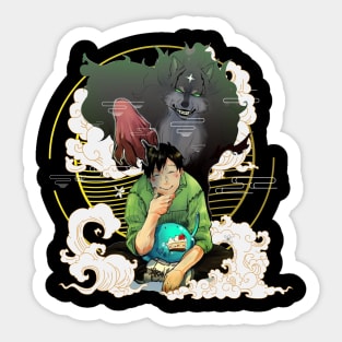 Funny Mukoda Tsuyosh Anime Sticker